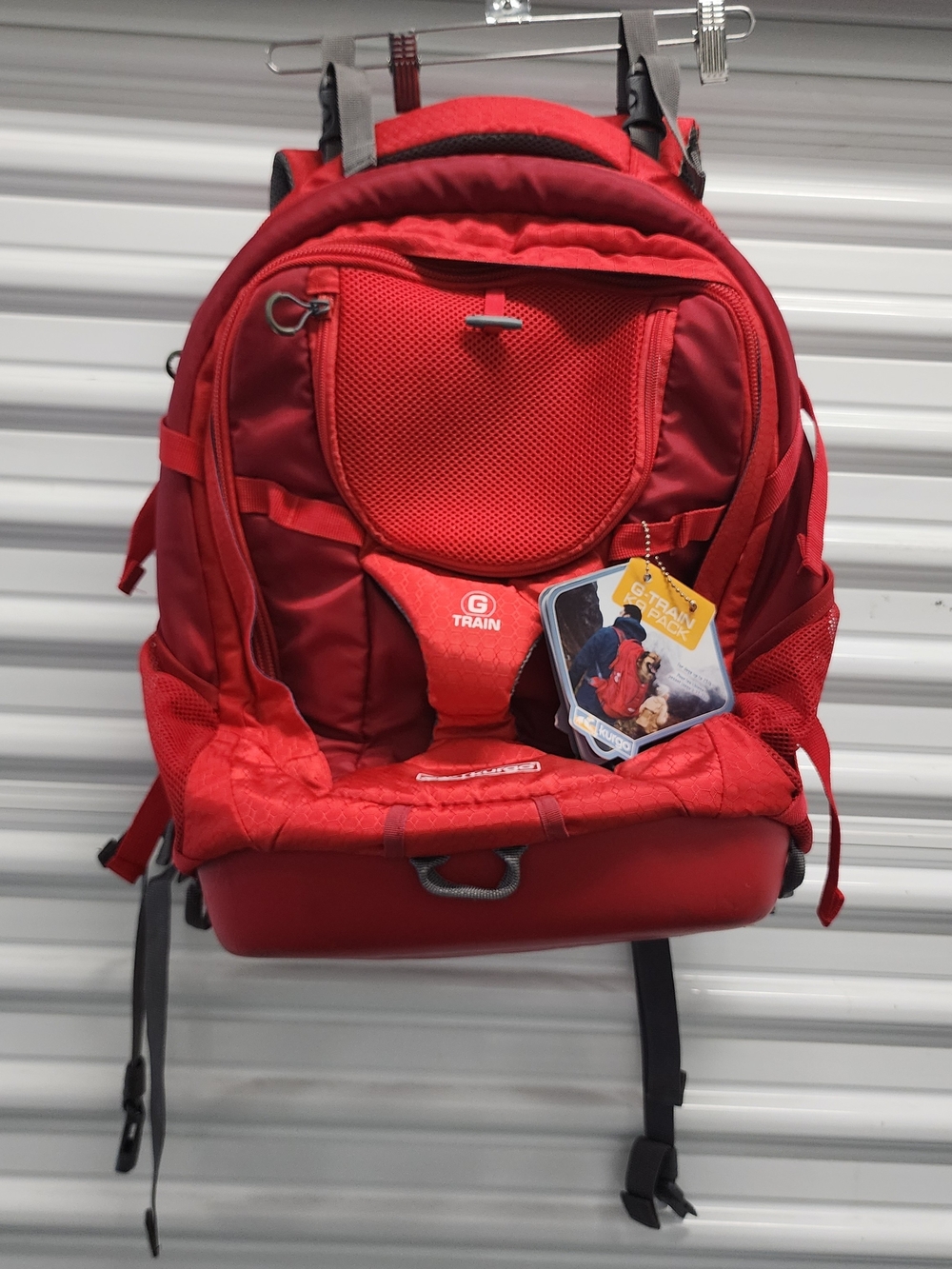 Kurgo Red G-Train Dog Backpack